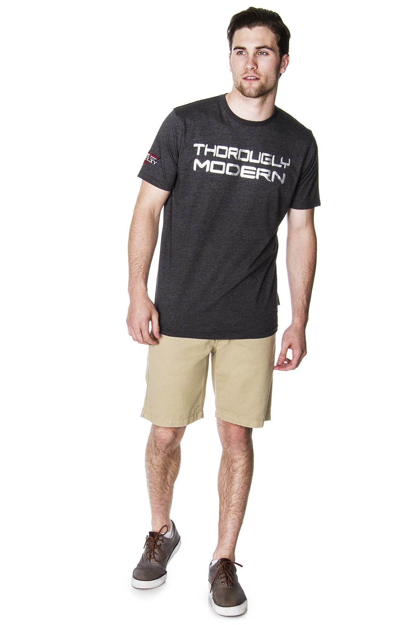 65 MCMLXV Men's Khaki Chino Short - Cart2u.ro