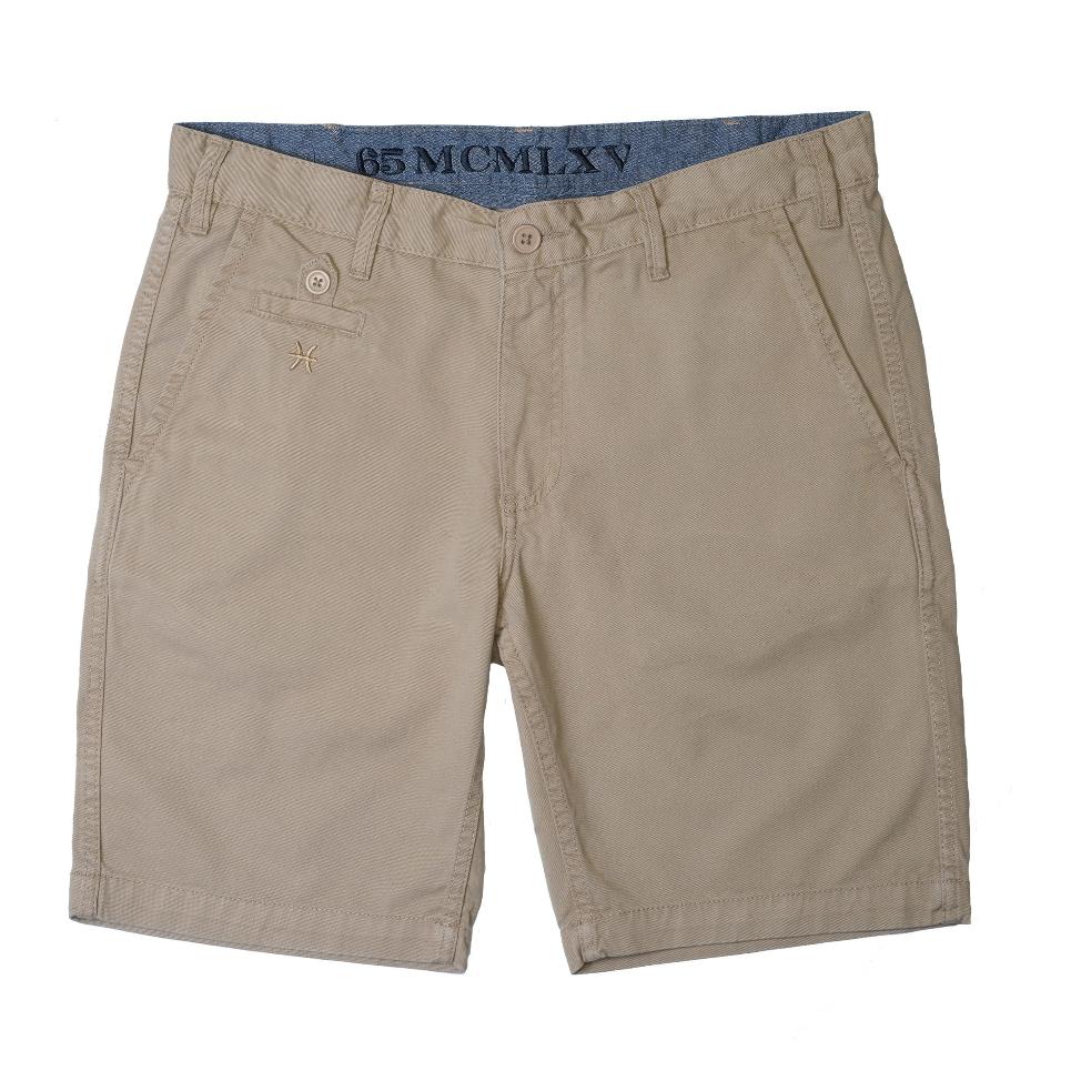 65 MCMLXV Men's Khaki Chino Short - Cart2u.ro