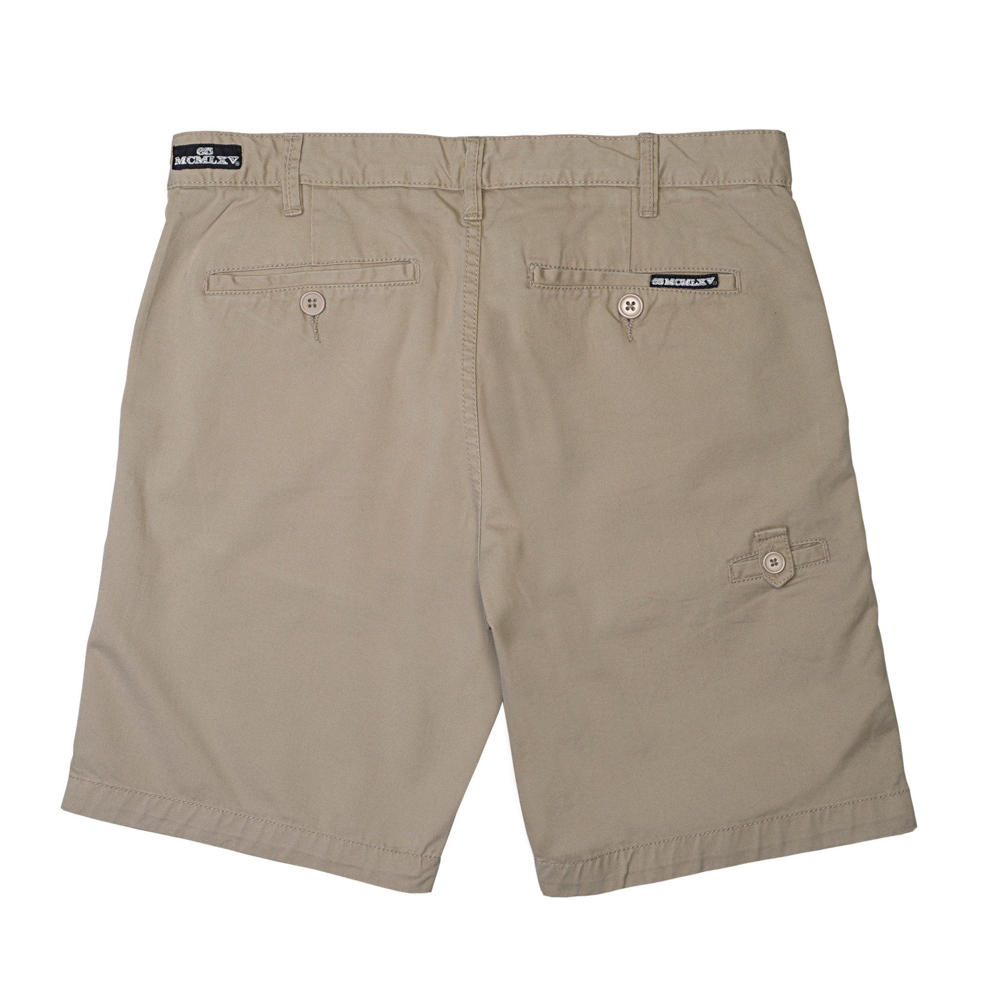 65 MCMLXV Men's Khaki Chino Short - Cart2u.ro