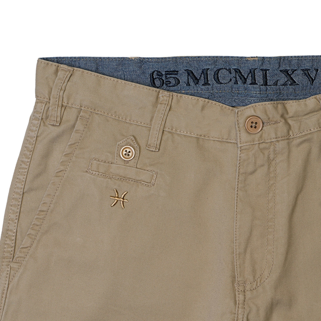 65 MCMLXV Men's Khaki Chino Short - Cart2u.ro