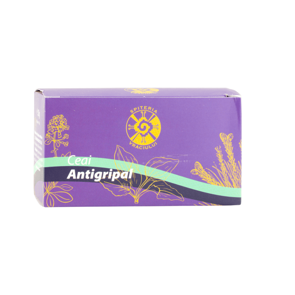 Ceai Antigripal Natural – Remediu Tradițional pentru Răceală și Gripă Spiteria Vraciului