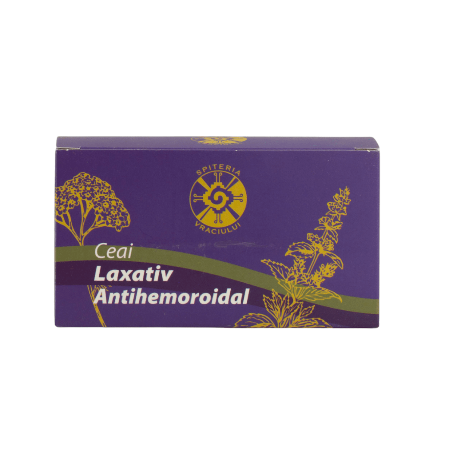 Ceai Natural Laxativ și Antihemoroidal – Tranzit Intestinal Sănătos Spiteria Vraciului