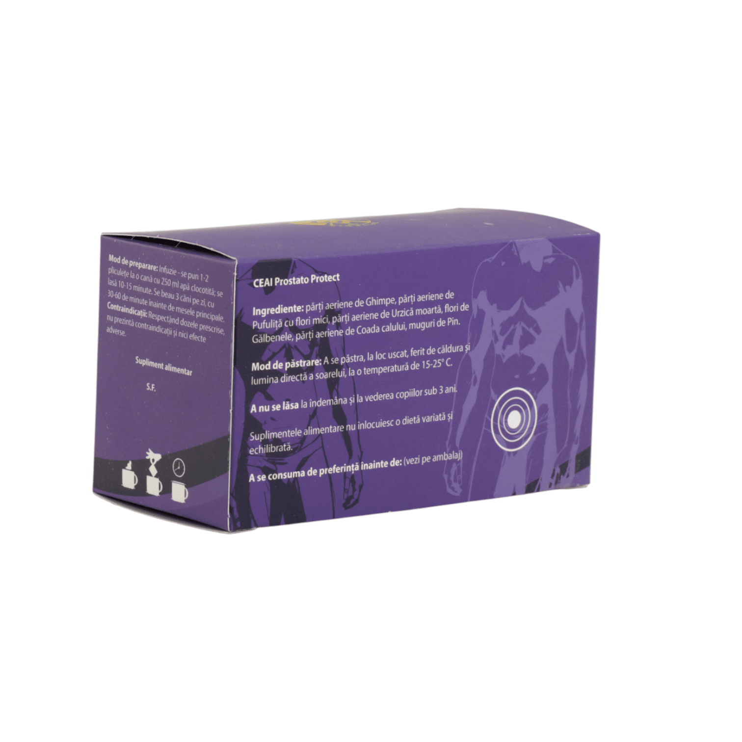 Ceai Natural Prostată – Prostato Protect | Sănătate Urinară Masculină Spiteria Vraciului