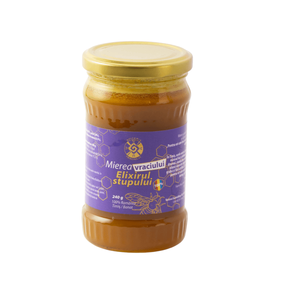 Mierea Vraciului – Elixirul Stupului | Produs Apicol Imunostimulent Natural Spiteria Vraciului