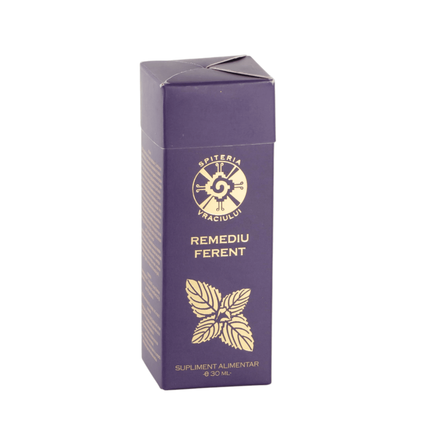 Remediu Natural Digestie și Diaree – Extract de Mentă FERENT | 30ml Spiteria Vraciului