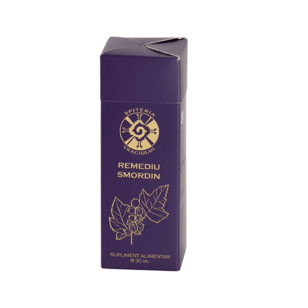 Remediu Natural Reumatism, Gută și Dureri Articulare – SMORDIN | 30ml Spiteria Vraciului