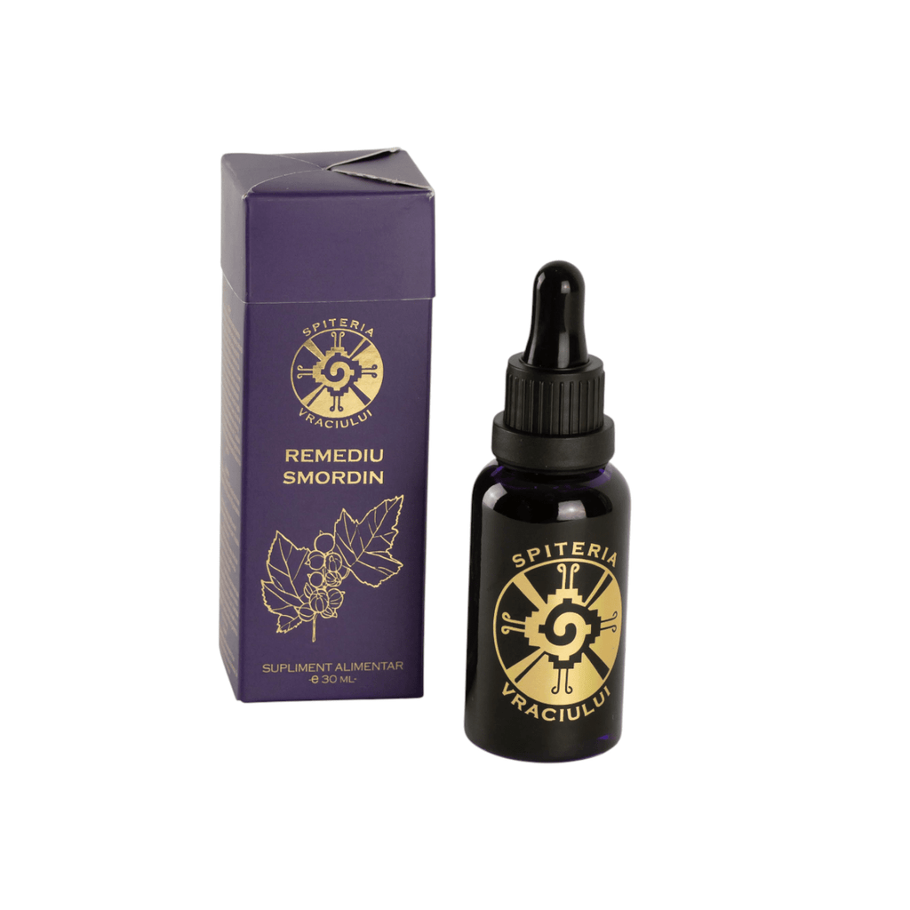 Remediu Natural Reumatism, Gută și Dureri Articulare – SMORDIN | 30ml Spiteria Vraciului