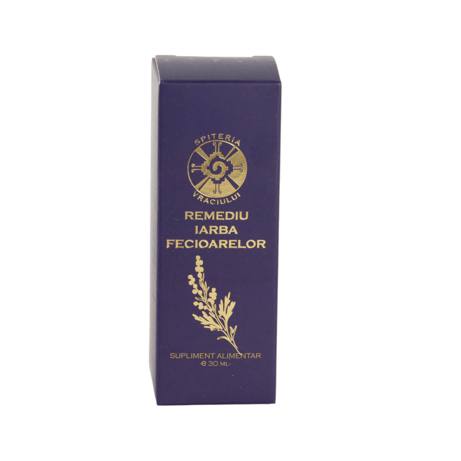 Remediu Natural Deparazitant – IARBA FECIOARELOR | 30ml Spiteria Vraciului