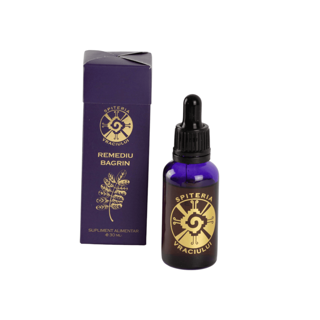 Remediu Natural Gastrită și Ulcer – BAGRIN | 30ml Spiteria Vraciului