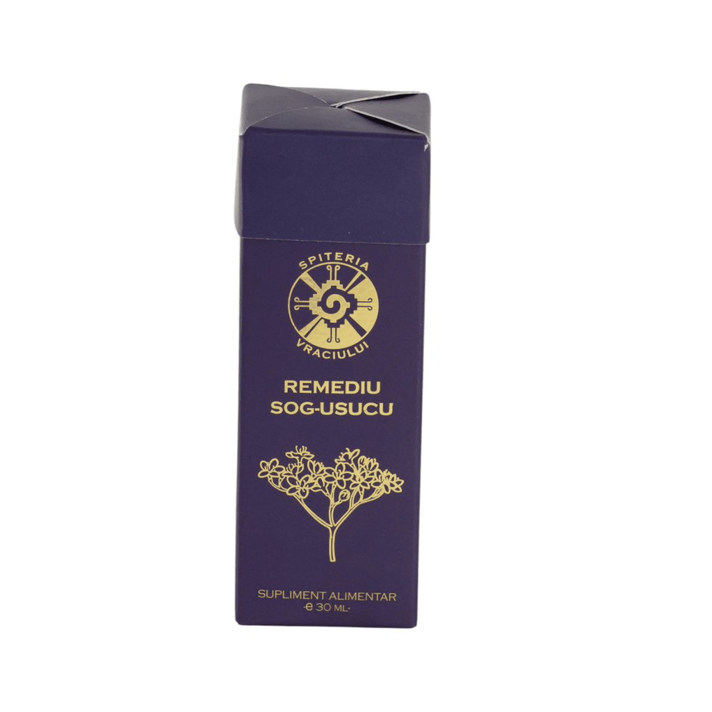 Remediu Natural pentru Slăbit – SOG-USUCU Metabolism Activ | 30ml Spiteria Vraciului