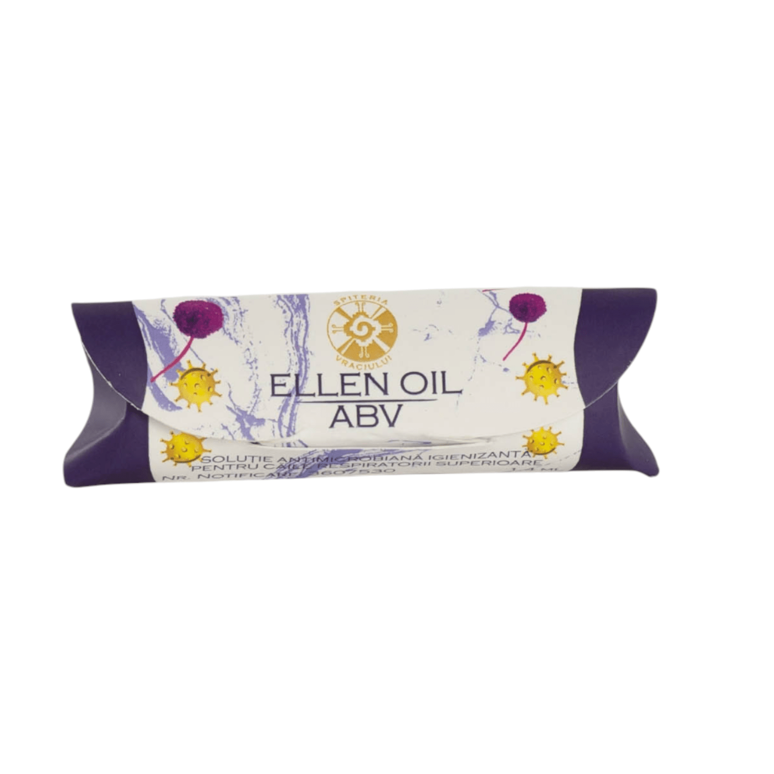 Ellen Oil ABV – Antiviral Natural cu 13 Terpene | Protecție Căi Respiratorii Spiteria Vraciului