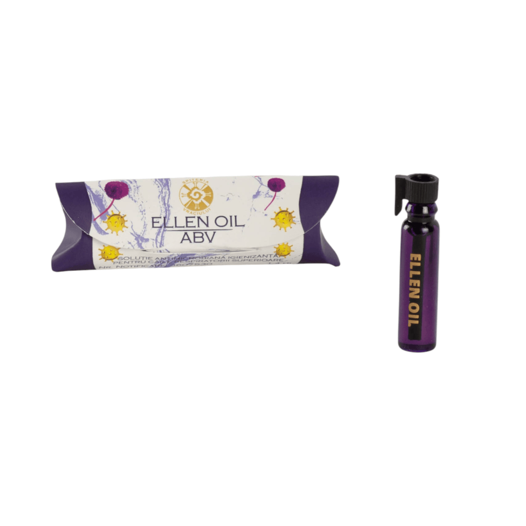 Ellen Oil ABV – Antiviral Natural cu 13 Terpene | Protecție Căi Respiratorii Spiteria Vraciului
