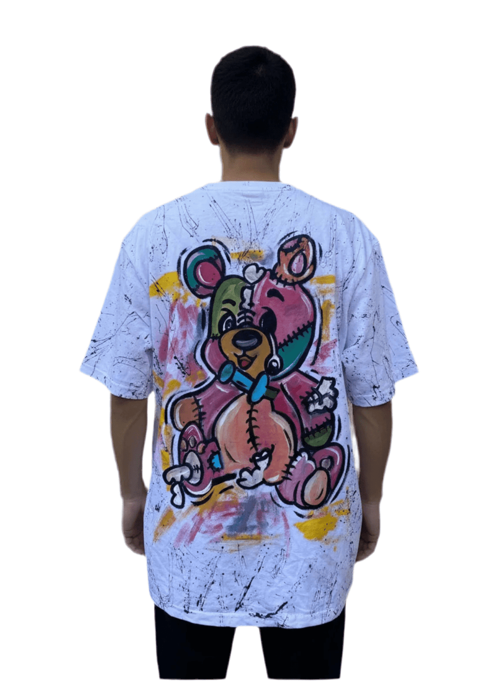 Teddy Bear t shirt Handpainted Allabout_painting