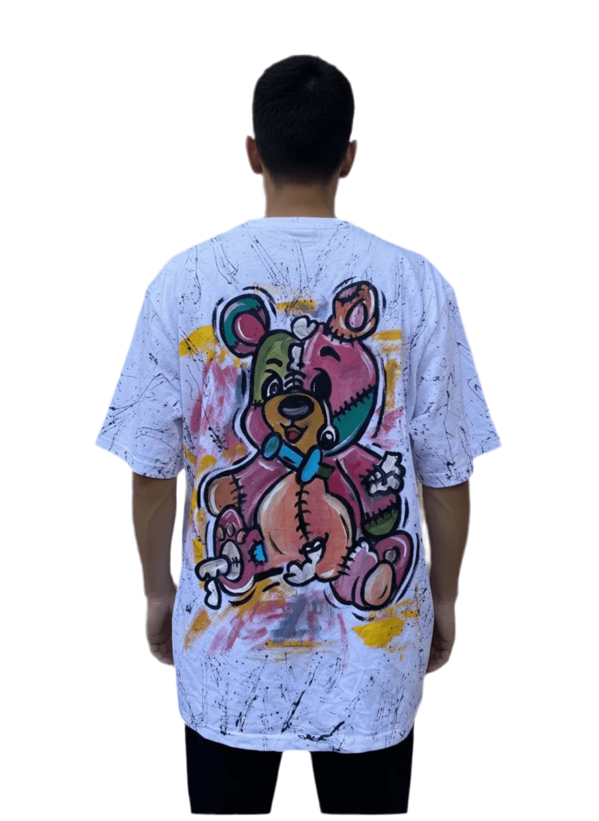 Teddy Bear t shirt Handpainted Allabout_painting