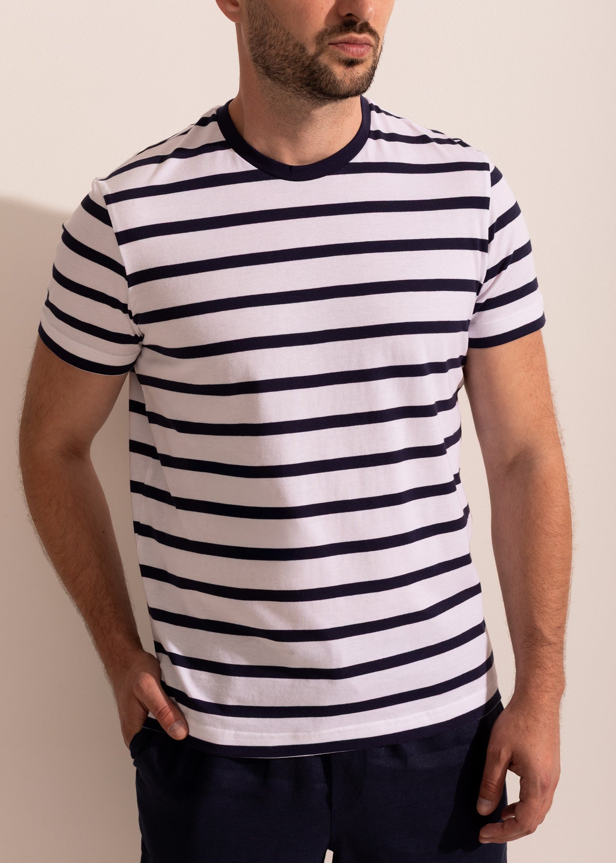 Tricou Bărbați Simple Stripe Sofiaman.ro