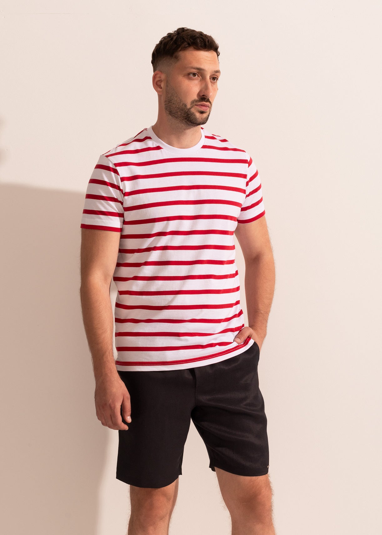 Tricou Bărbați Simple Stripe Sofiaman.ro