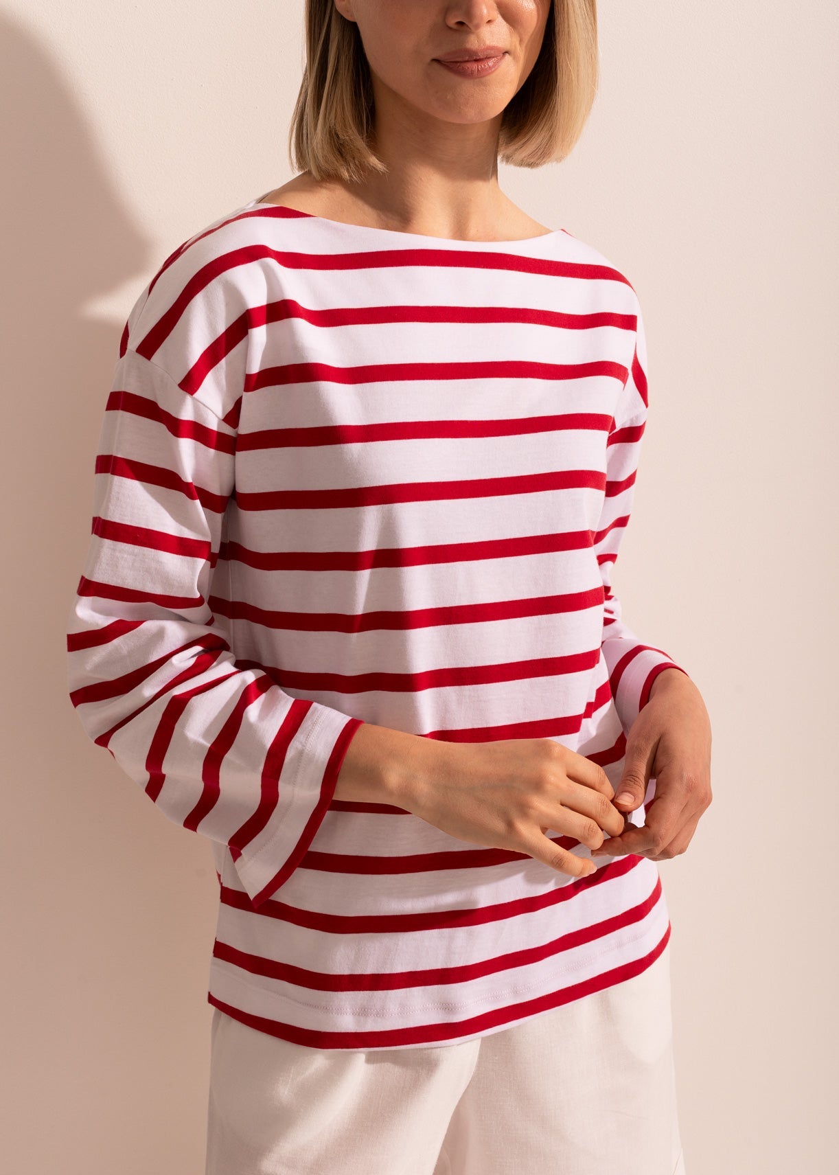 Tricou Damă Simple Stripe Sofiaman.ro