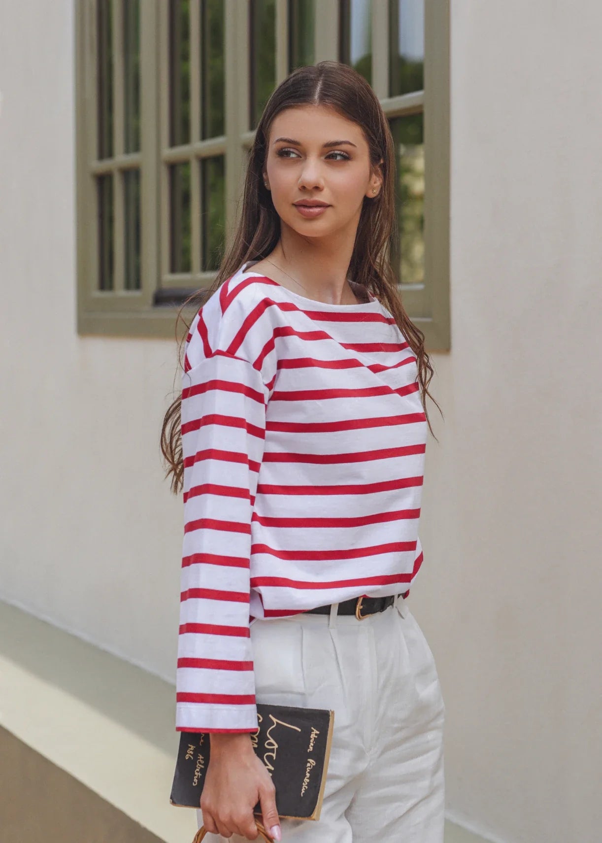 Tricou Damă Simple Stripe Sofiaman.ro