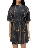 Tricou Gold Touch Oversize - Handpainted Premium Allabout_painting