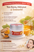 Cremă Anti-Rid Turmeric-Miere - 50ml CRABLAND