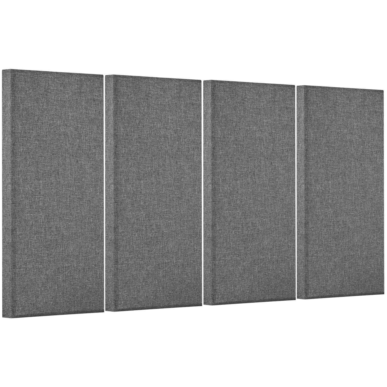 4 PCS Acoustic Panels, 2 inch Thick 23.6 x 11.8 inch Fiberglass Sound