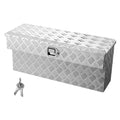 Truck Bed Tool Box, Heavy Duty Aluminum Tool Box with Tread Patterns,