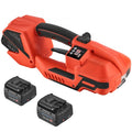 Mașină electrică de legat cu bandă, 2 baterii de 4000mAh, legare automată