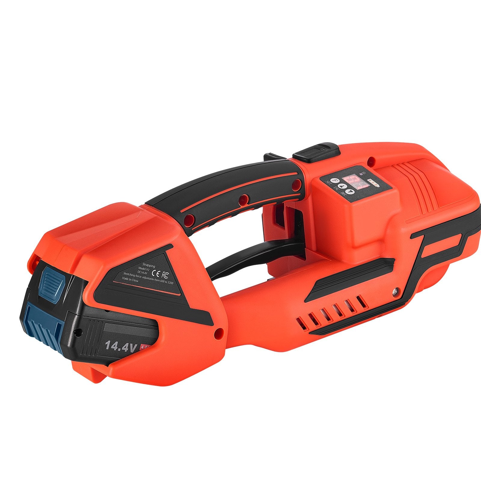 Mașină electrică de legat cu bandă, 2 baterii de 4000mAh, legare automată