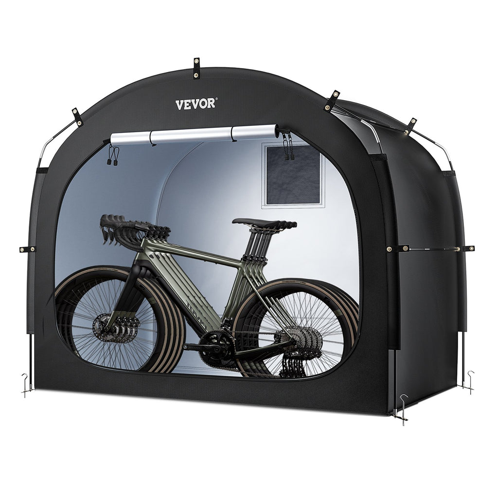 Bike Storage Tent, 4 to 5 Bikes, Outdoor Spacious Bike Storage Tent