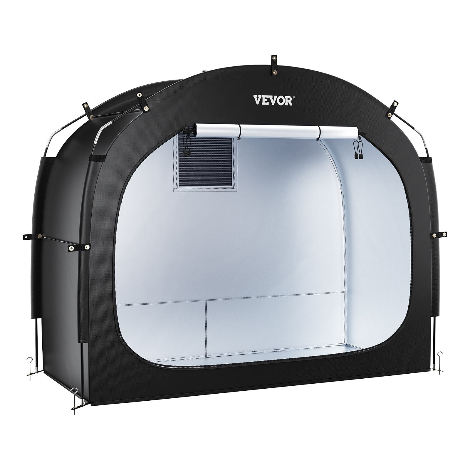 Bike Storage Tent, 4 to 5 Bikes, Outdoor Spacious Bike Storage Tent