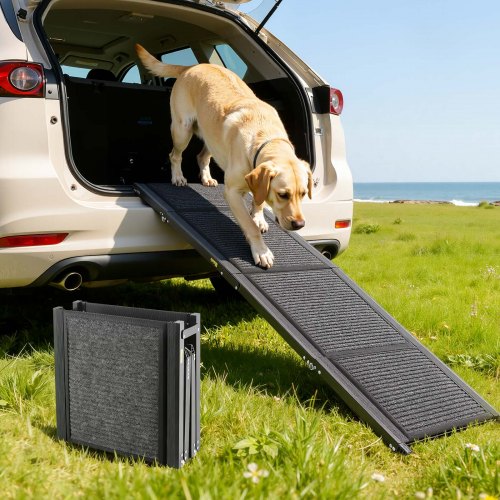 Dog Ramp for Cars, 180 x 43.2 cm, Folding Pet Ramps for Medium & Large - Cart2u.ro