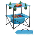 Folding Camping Table, Portable Outdoor Lightweight Picnic Table, 600D