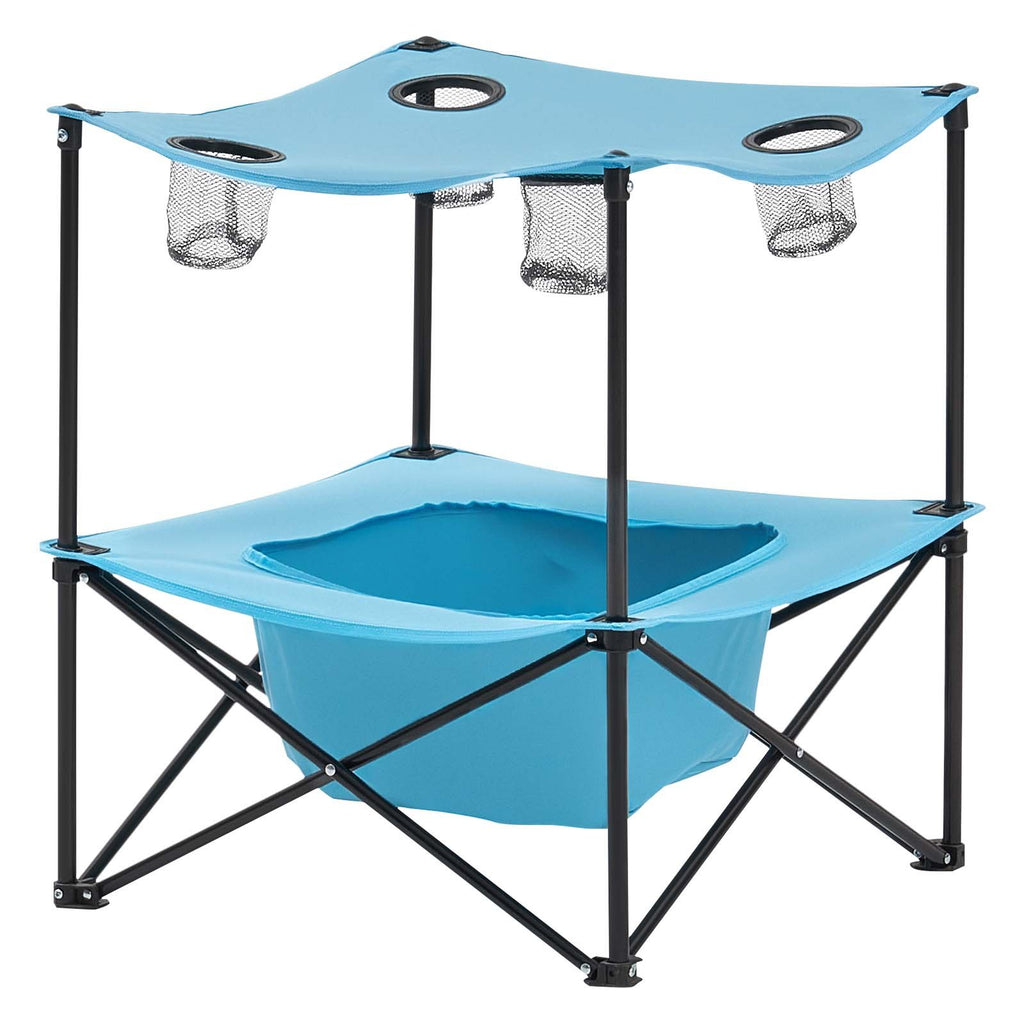 Folding Camping Table, Portable Outdoor Lightweight Picnic Table, 600D