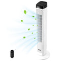 Tower Fan, 22 ft/s Velocity Quiet Floor Fan, 70° Oscillating Fans for - Cart2u.ro