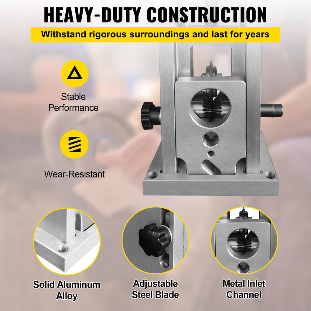 Mașină de dezizolat cabluri, 1,5-40 mm, cu acționare la bormaşină, manuală, pentru cupru