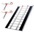 Tri-Fold Loading Ramp, 2160 x 1375 mm, Non-Slip Aluminum Trailer Ramp