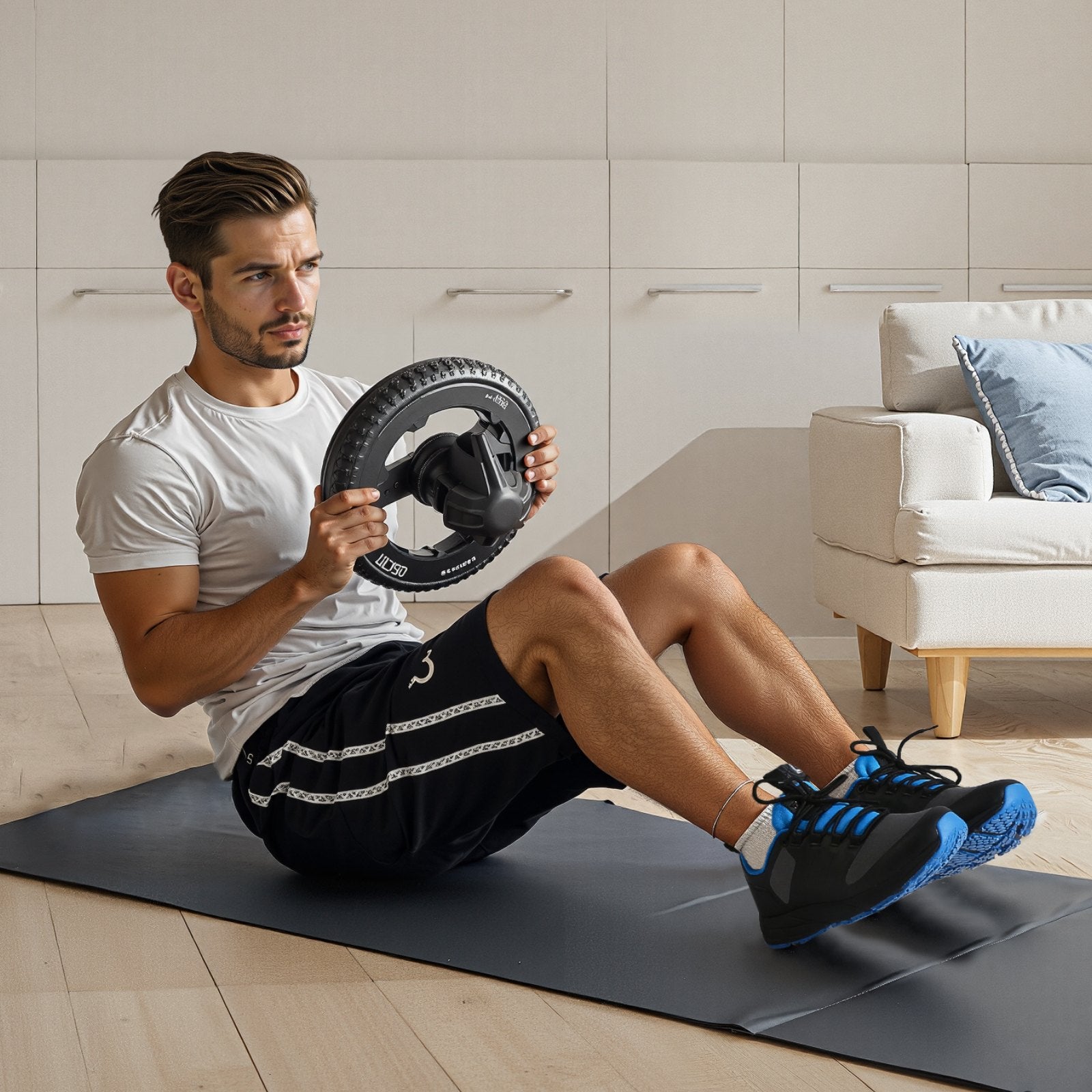 Cross Training Shoes, M Width Sneakers UK Size 9, Wide Toe Box Shoes