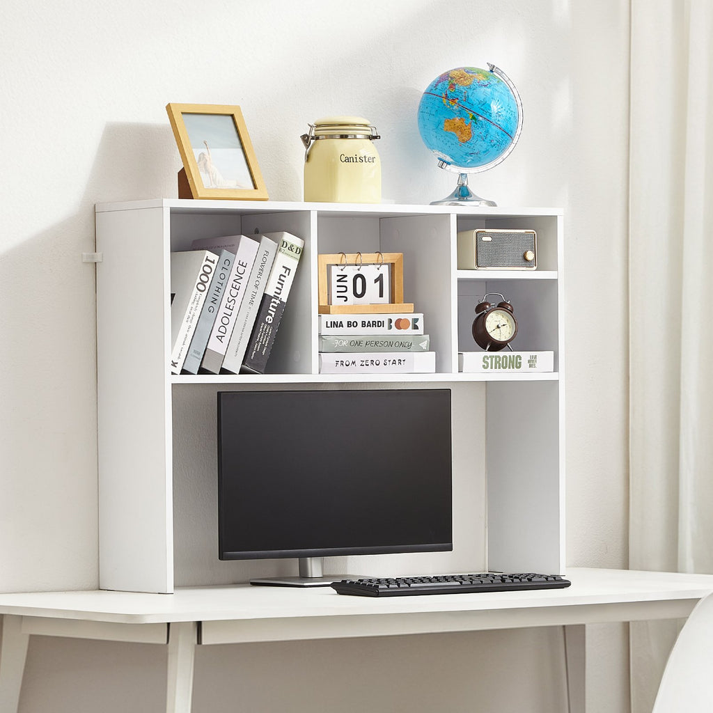 Desktop Bookshelf, 1-Tier Desktop Storage Organizer, 37 x 9.4 x 28.7