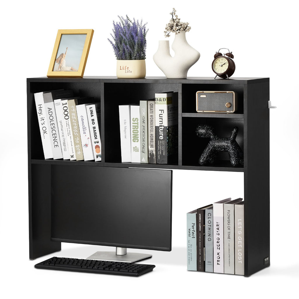 Desktop Bookshelf, 1-Tier Desktop Storage Organizer, 37 x 9.4 x 28.7