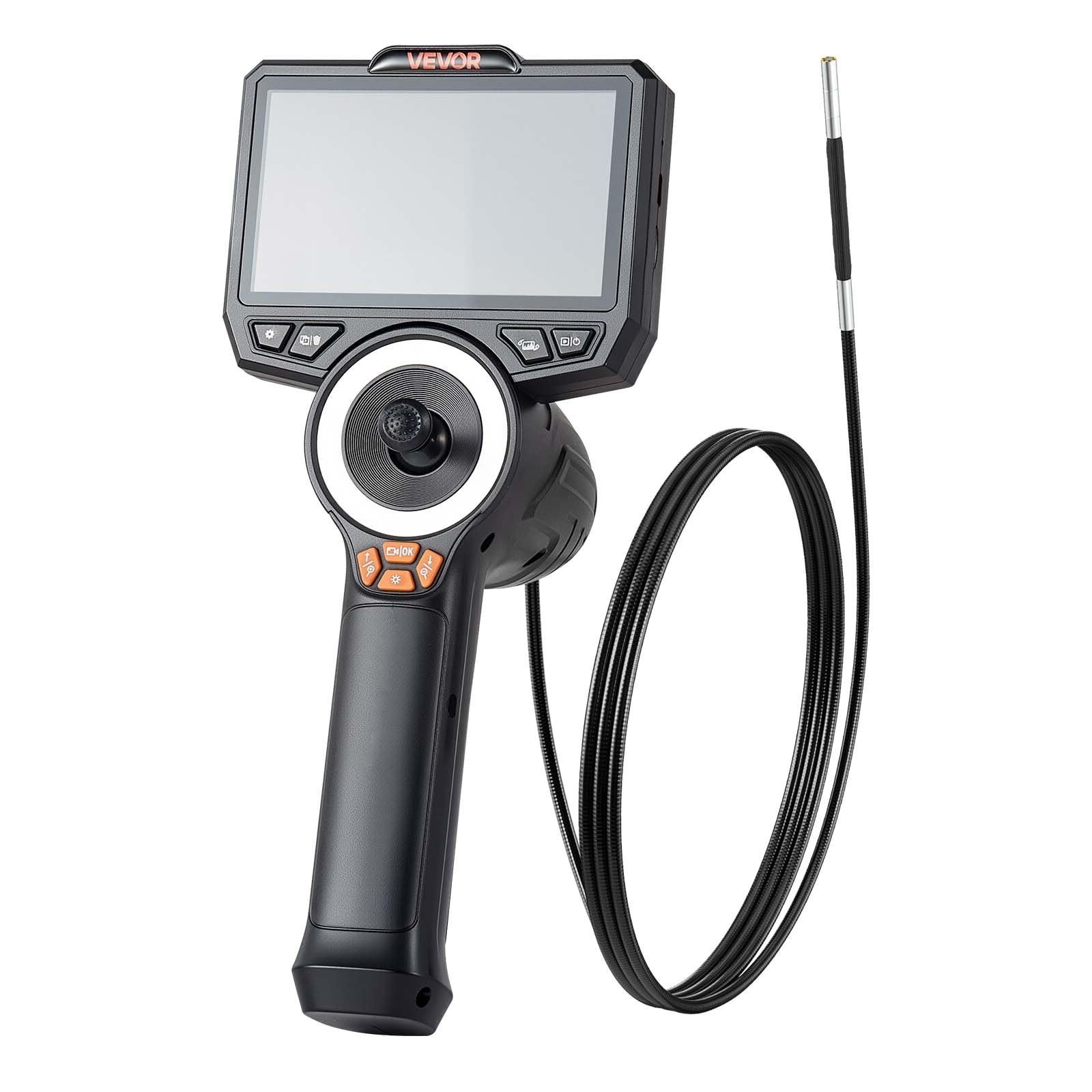 Articulating Borescope with 3.9mm Ultra Slim Lens, 4-Way 360°