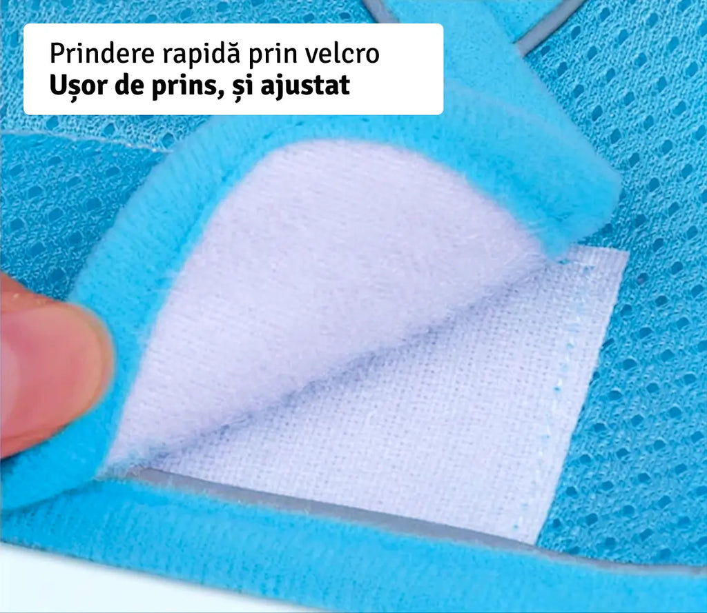 Set Ham tip vestă pentru câini, ajustabil, cu benzi reflectorizante + lesă inclusă Petora