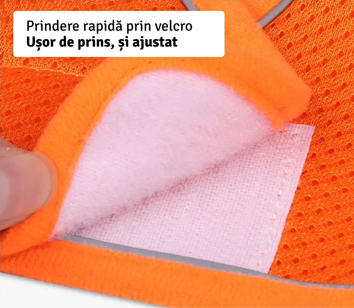Set Ham tip vestă pentru câini, ajustabil, cu benzi reflectorizante + lesă inclusă Petora