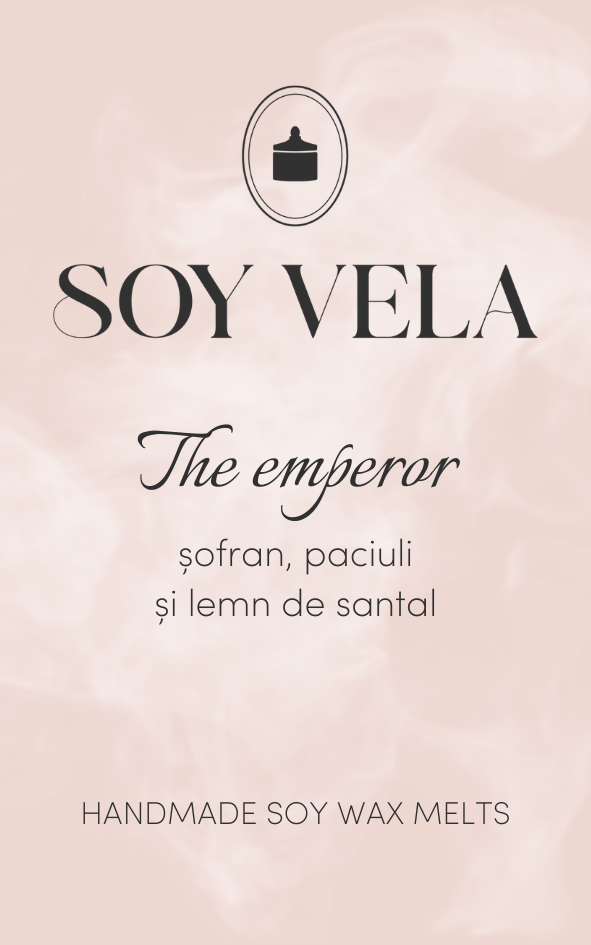 Ceară parfumată The Emperor SOY VELA