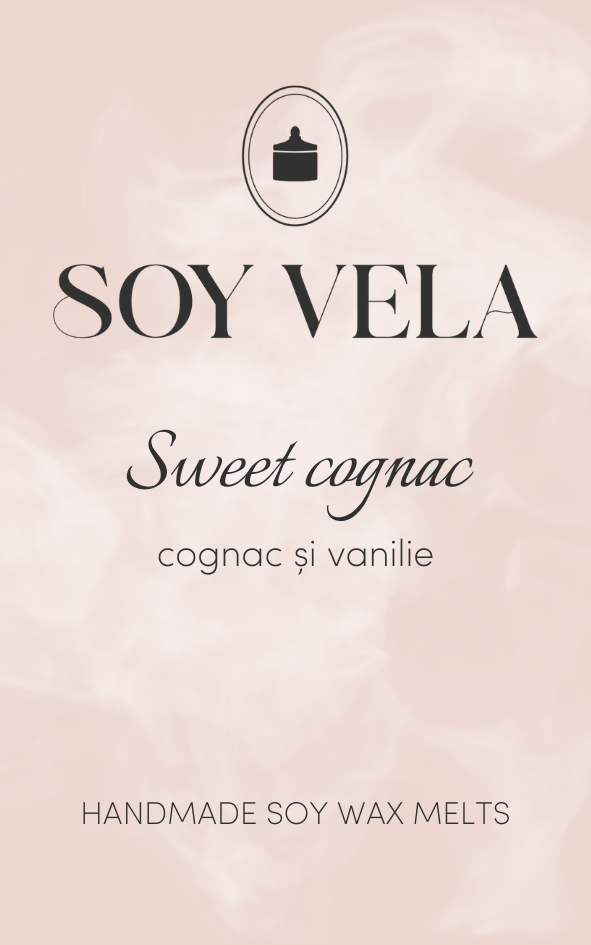 Ceară parfumată Sweet cognac SOY VELA