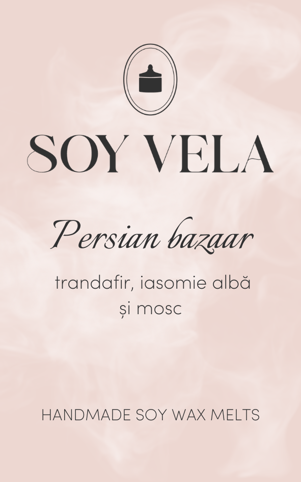 Ceară parfumată Persian bazaar SOY VELA