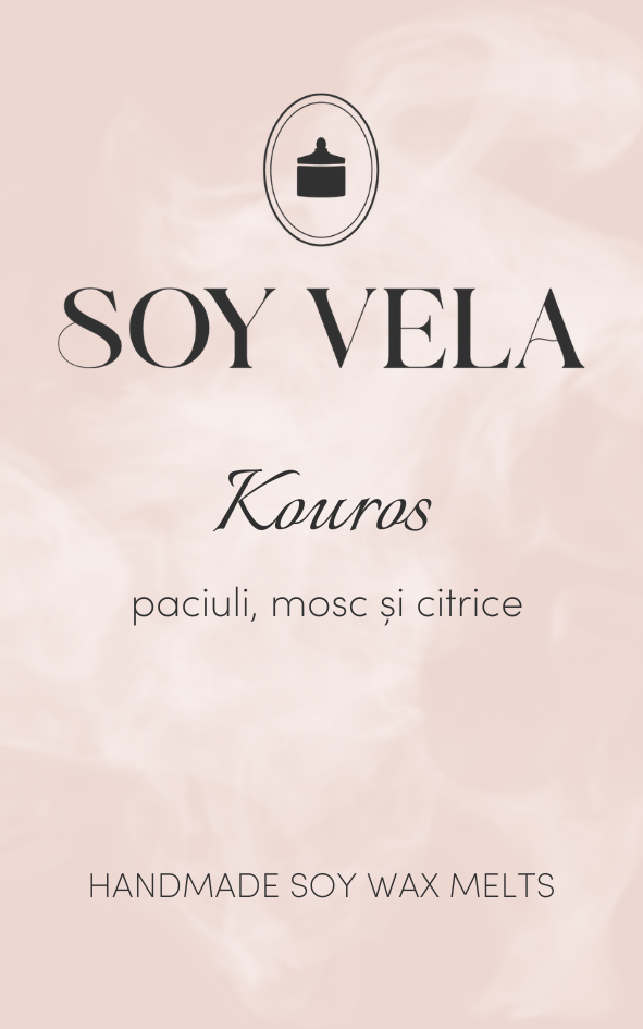 Ceară parfumată Kouros SOY VELA