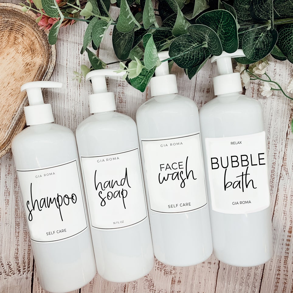 16oz Plastic White | White Label - Cart2u.ro